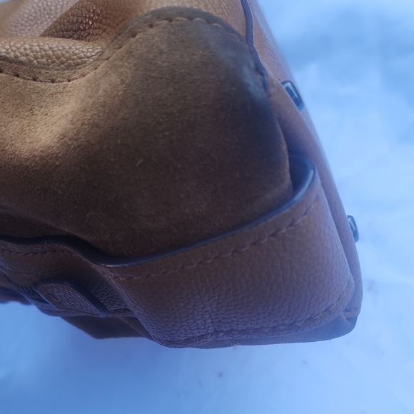 Coach Leather Shoulder Bag in Tan - Picture 6 of 13